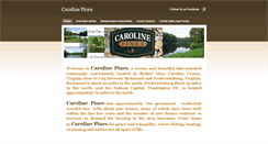 Desktop Screenshot of carolinepines.com