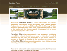 Tablet Screenshot of carolinepines.com